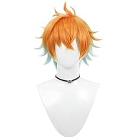 Amazon.co.jp: コスプレウィッグ 佐伯イッテツ 濃いパープル 耐熱